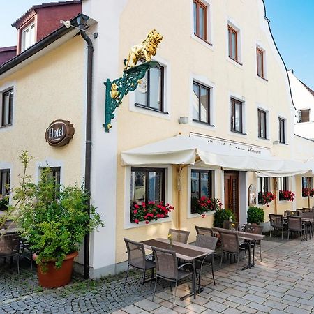Hotel Zum Loewen Weißenhorn Exterior foto
